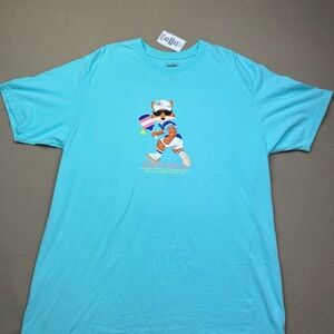 Party Pants HJF Social Dinkers Club SS Pickleball T-Shirt, Mint Green. Sz XL